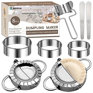 Includes Three Different Sizes for Perfect Shaping of your Dumplings